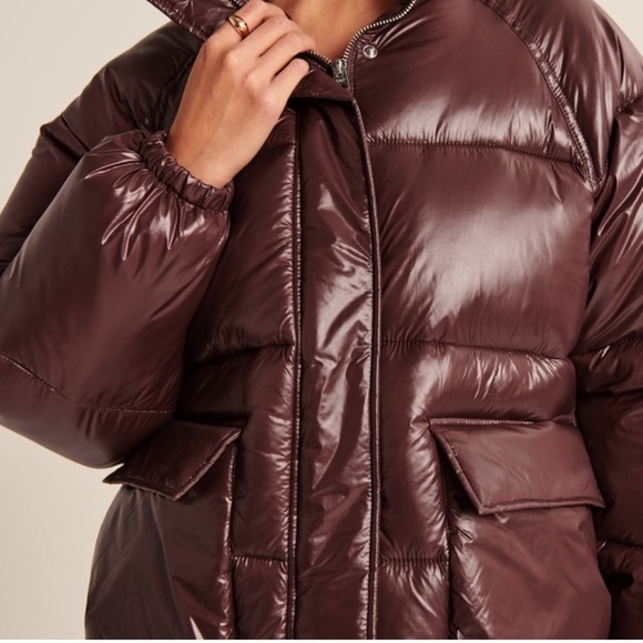 abercrombie & fitch puffer jacket - Picture 3 of 6